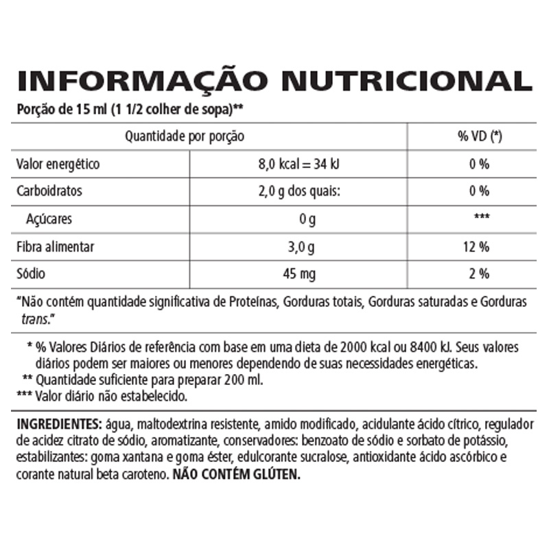Fiber Concentrate Manga 450 mL - Imagem 2